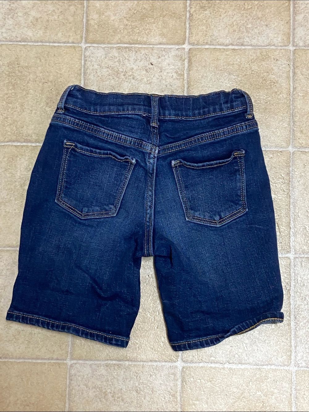 Old Navy Light and Dark Blue Denim Shorts Jeans Size 8